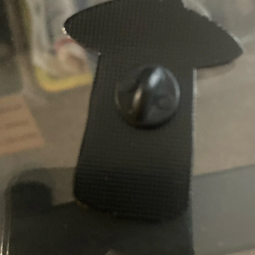 Cream & Black UFO Abduction Enamel Pin - Picture 2 of 3